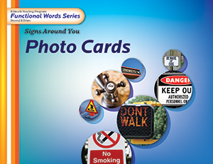 Edmark Reading Program Functional Words Series - Second Edition: Signs Around You, Photo Cards